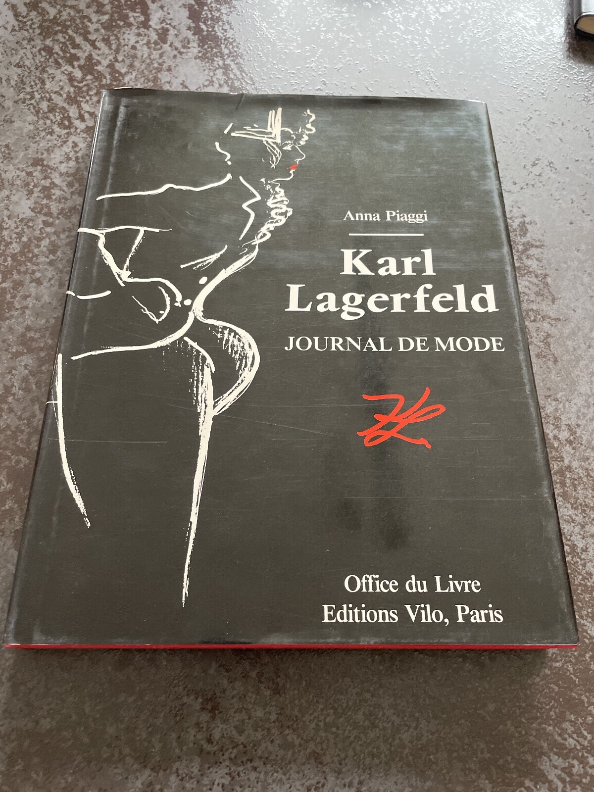 Karl Lagerfeld: A Fashion Journal by Anna Piaggi (Hardcover, 1986)