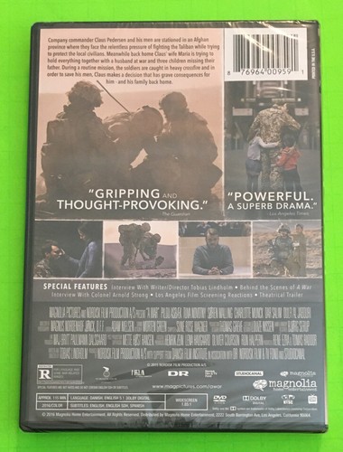 ❤️A War - DVD Tobias Lindholm - ⭐⭐⭐⭐ AMONG THE BEST WAR MOVIES OF ALL TIME❤️ - Picture 3 of 7
