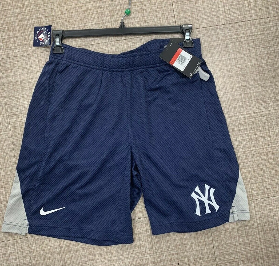 Nike New York Yankees SHORTS NAVY Blue NIKE MLB BASEBALL Men's Size 2XL  NWT! NEW