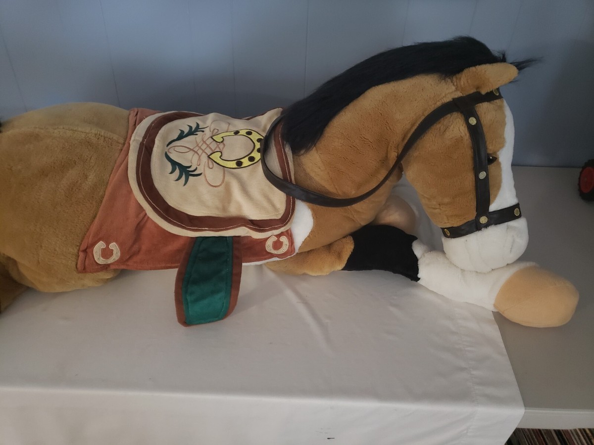 Rare Animal Alley Plush Brown Pony Horse Jumbo Large XL 55