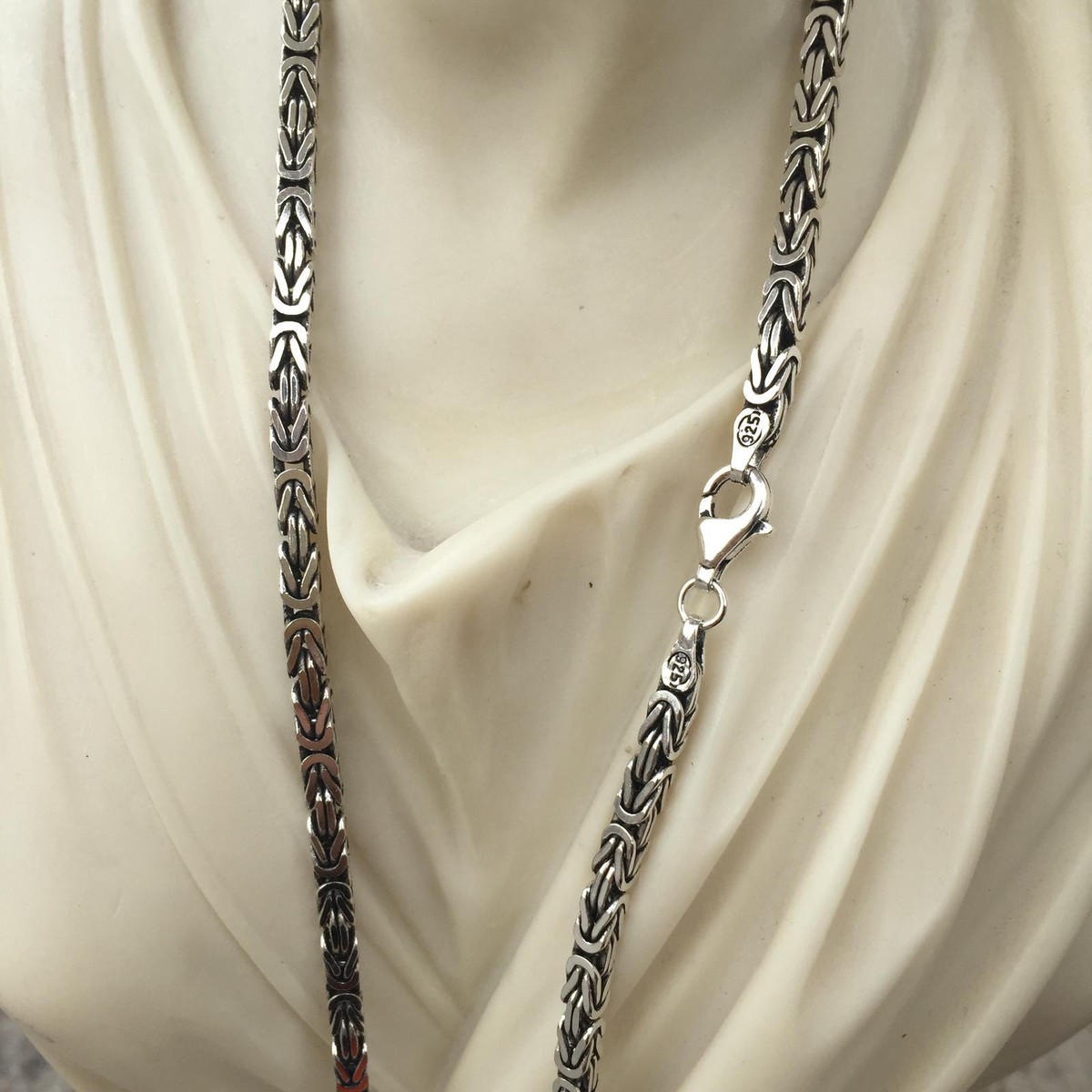 Byzantine Necklace 4.5mm - 925 Silver