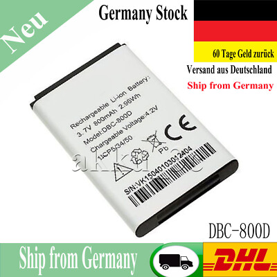 Battery DBC-800D Akku für Doro Phone Easy 6520 6050 6526 6030 6620 6530 800MAH