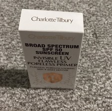 Charlotte Tilbury Invisible UV Flawless Primer SPF 50 EXP 12/27