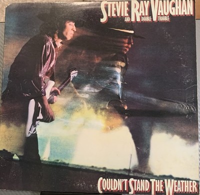 Stevie Ray Vaughan and Double Trouble Couldn't Stand the Weather Vinyl VG TESTED