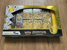 Pokemon Celebrations 25th Anniversary Pikachu V Union Box Sealed - 2nd Box