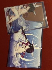 Genshin Impact Columbina Transparent Card Post Card Hoyoverse Cafe