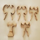 Vintage Wooden Angel Puzzle 5 Pieces Handmade 1990 - 2000's Ready to Finish — photo 4