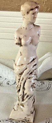 Vintage Decorative Reproduction Venus de Milo 10'' Statuette Greek Goddess Aphrod