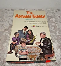 RARE 1965 The Addams Family Cartoon Kit Colorforms Toy - Complete As Is