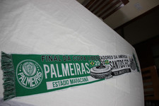 Bufanda Final Copa Libertadores 2020 - Palmeiras vs Santos (Maracaná)