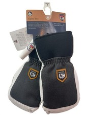Hestra Alpine Pro Army Leather Patrol Mittens Charcoal Unisex Sz M MSRP 175 NWT