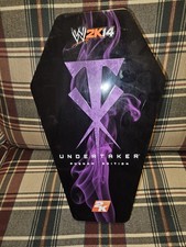 WWE 2k14 Phenom Edition PS3 Undertaker Casket Tin RARE No Game
