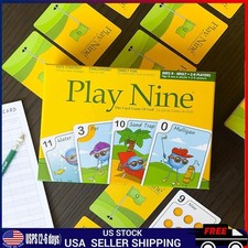 Play Nine The Card Game of Golf New in Box Sealed Great family fun 2-6 players