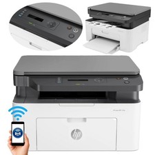 HP Laser MFP 135w WLAN S/W Drucker Scanner Kopierer mit Toner 