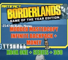 Borderlands 1 Game of the Year Edition Modded Mastercopy +Money XBOX ONE X/S 360