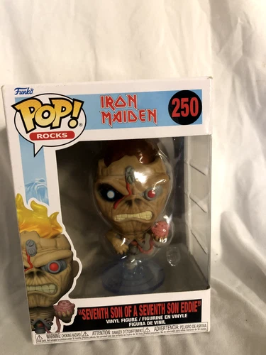 Funko Pop! Rocks Iron Maiden #250 Seventh Son Of A Seventh Son Eddie NIB Figure