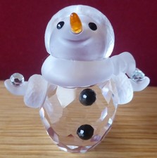 SWAROVSKI CRYSTAL SMALL SNOWMAN 624572