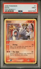 2005 POKEMON POP SERIES 2 #1 ENTEI PSA 9 on eBay