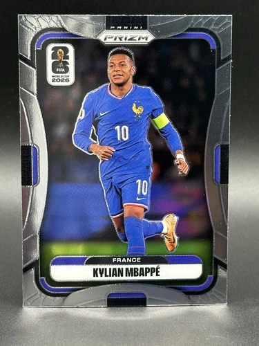 2026 Panini Prizm FIFA World Cup Kylian Mbappe France Base #40 Soccer