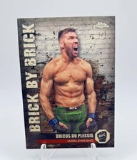 Marketplace image: 2024 Chrome UFC Dricus Du Plessis Brick By Brick 1/1 Superfractor