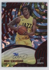 2023-24 Panini Revolution Rookie Chinese New Year 4/28 Brice Sensabaugh Auto 4l3