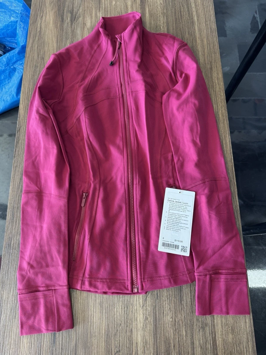 25+ Lululemon Pink Yoga Activewear Jackets for Women for sale