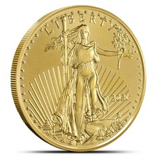 2021 1/2 oz American Gold Eagle Coin (Type 1) 4105.30 per troy oz