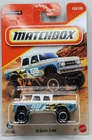 2026 Matchbox White 1968 Dodge D-200 Pickup Truck # 123