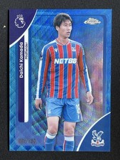 Daichi Kamada 2025-26 Topps Chrome Premier League Blue Wave Base /150 #79