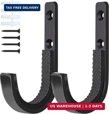 Gun Rack Wall Mount, Horizontal Shotgun Hooks Rifle Hangers for Any Rifles Sh...