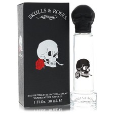 Skulls  Roses by Christian Audigier Eau De Toilette Spray 1 oz Men 