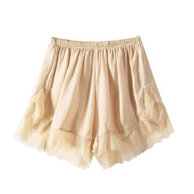 Women Lace Shorts Underwear Briefs Knicker Panties Sleepwear Pajama Bottoms