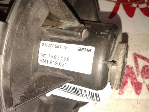 6N1819021 MOTEUR DE CHAUFFAGE / CAJA 7 / 2531934 POUR SEAT INCA 6K9 1.4 - Photo 3/5