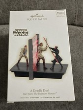 Hallmark Keepsake A Deadly Duel Star Wars The Phantom Menace 2009 NEW