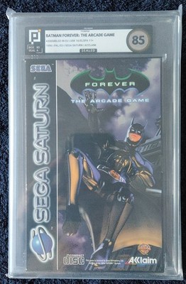 SEGA Saturn Batman Forever The Arcade 1996 Acclaim EUR PAL Pixel 85 sealed NEU