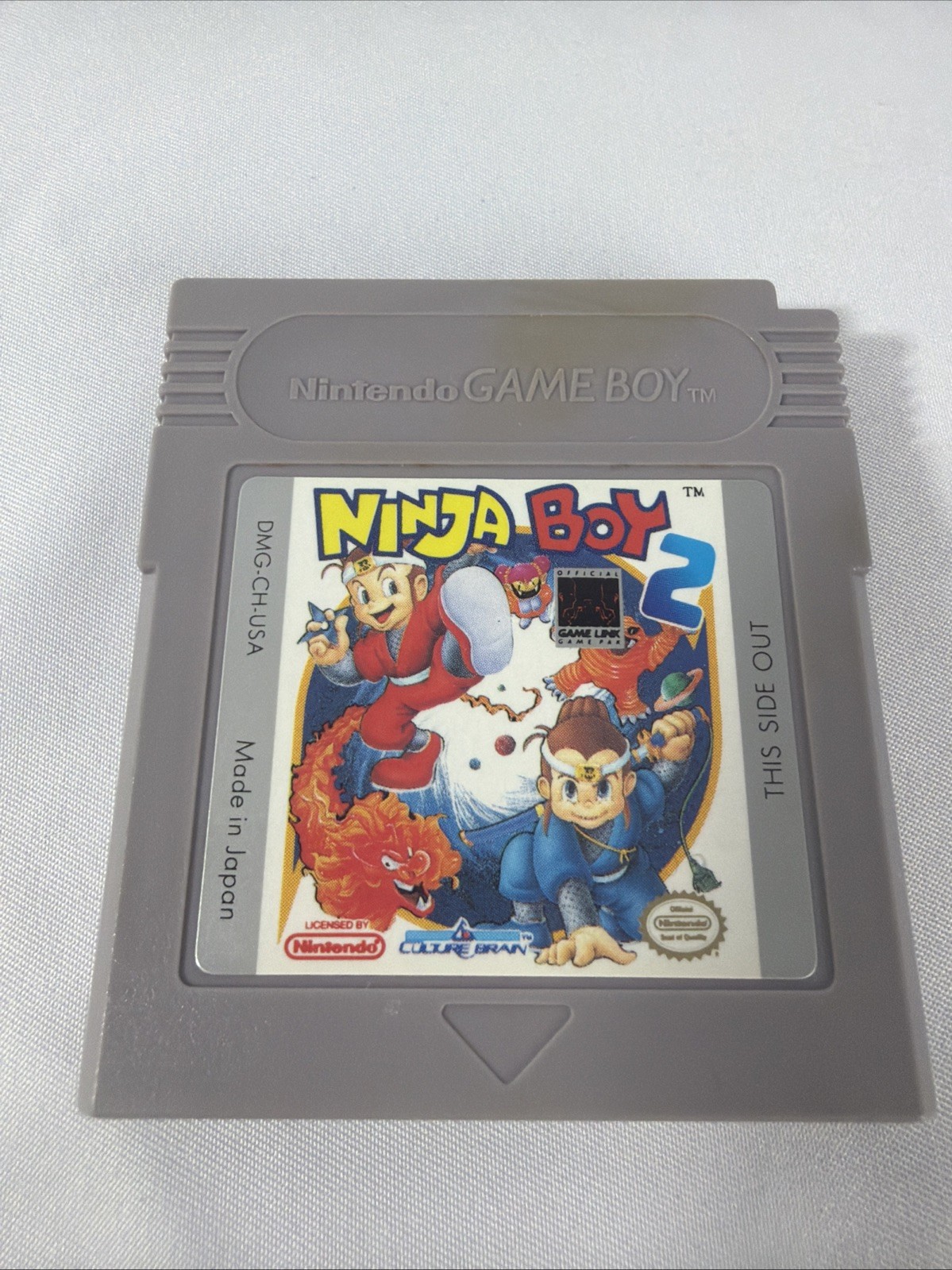 Ninja Boy 2 Nintendo Game Boy Gameboy Authentic Tested And Works Cartridge Only