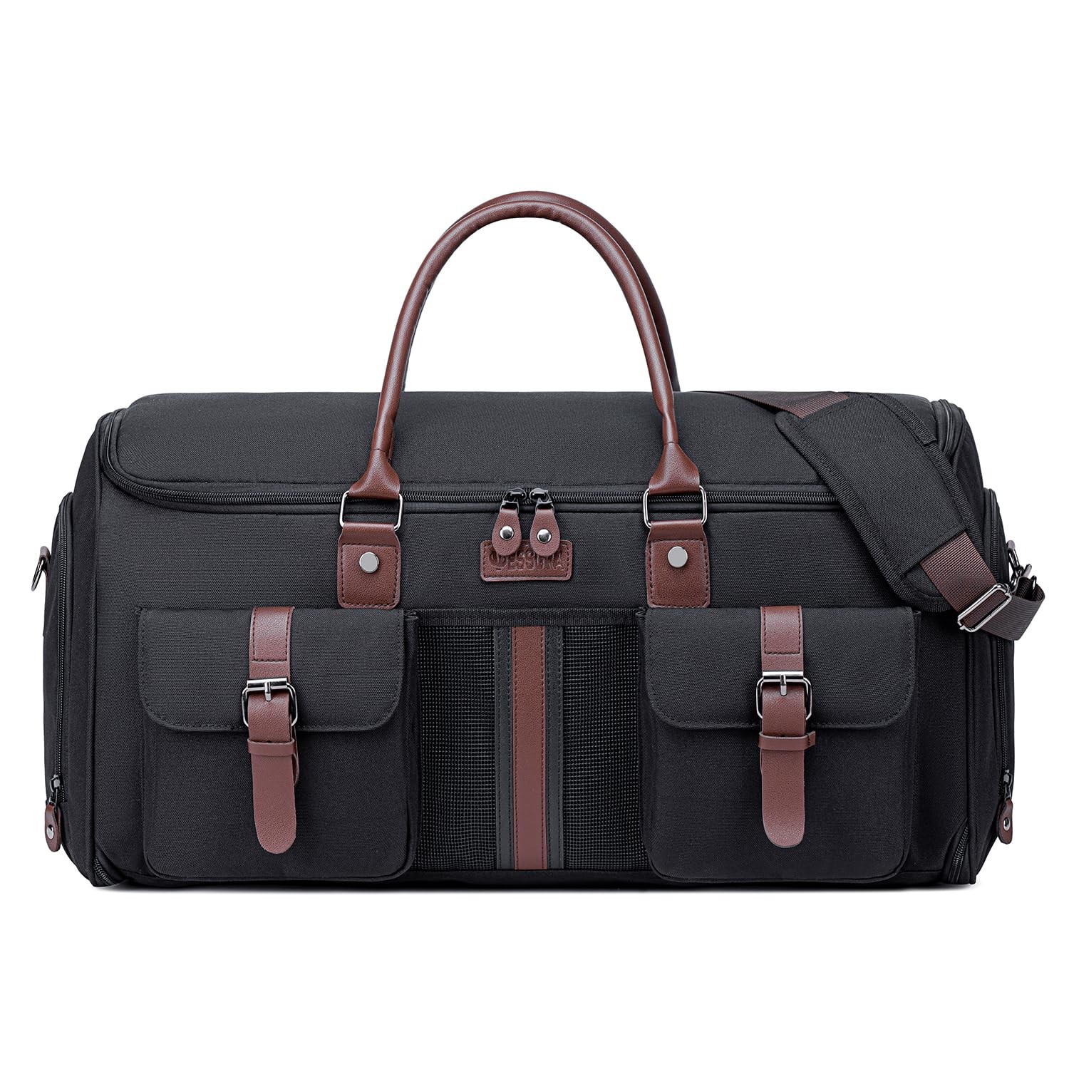 Carry on Garment Bag for Travel, Convertible Garment Duffle Bags for Men Wome...