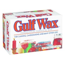 Gulfwax 203-060-005 Household Paraffin Wax 16 oz. for Canning/Candle Making