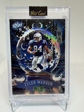 Tyler Warren Rookie Color Match Wild Card SPLAT Snow Globe TE
