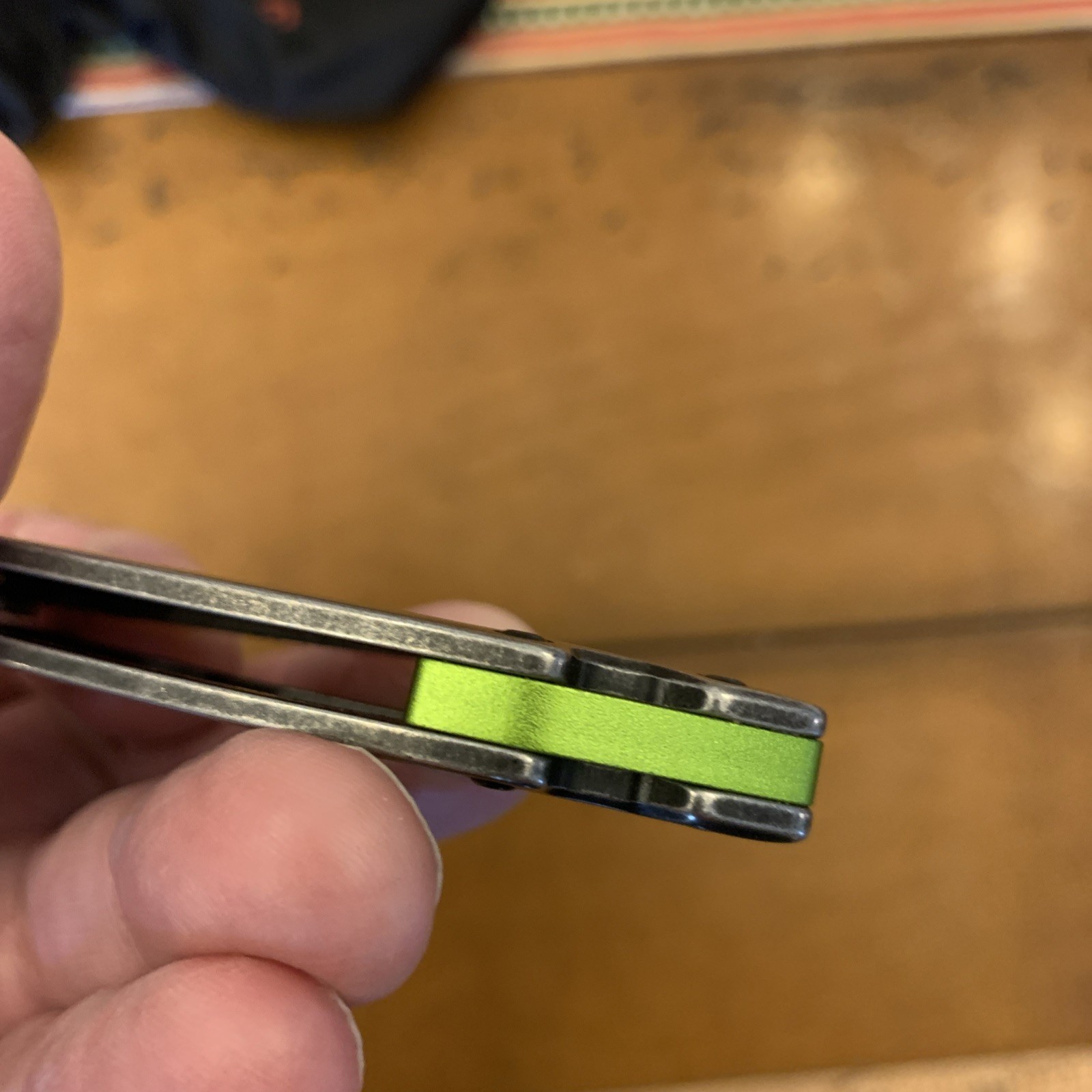 CRKT Sketch Brushed Stainless Steel 8cr13mov Sheepsfoot Blade