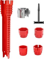 12-in-1 Armaturenschl&uuml;ssel Set f&uuml;r Wasserhahn, Waschbecken und K&uuml;chenarmatur &ndash; P
