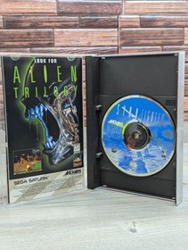 Star Fighter (Sega Saturn 1994 Acclaim) Complete Case Manual Disk Registration