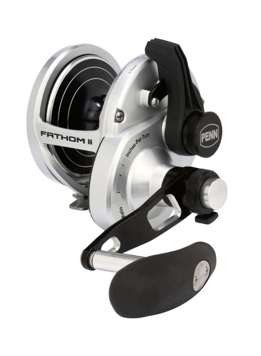 Penn Fathom II 2 Lever Drag High Speed Conventional Reel Siz