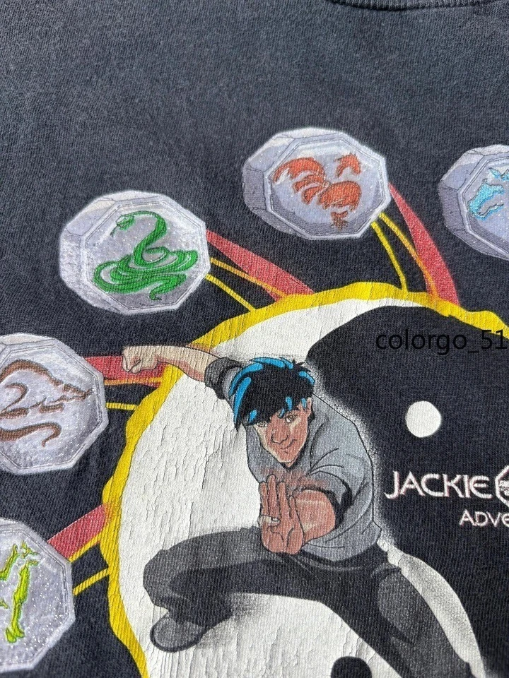 Camisa Jackie Chan Aventuras Anime Manga Corta Juegos con disfraces Disfraz Regalo Halloween  Foto 3 de 4