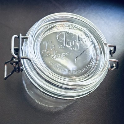 Bocal Le Parfait  Super  Jar 350 with Wire Hinged Lid France