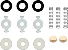 14Pcs Trumpet Valve Repair Kit with Spring Felt Washers Cork Pad Trumpet Valve R