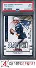 2014 PANINI CONTENDERS #67 TOM BRADY PATRIOTS PSA 9
