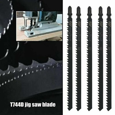 5 T744D Lang 180mm Hcs Stichsägeblätter for Holz Sperrholz Schneiden Tool-Set