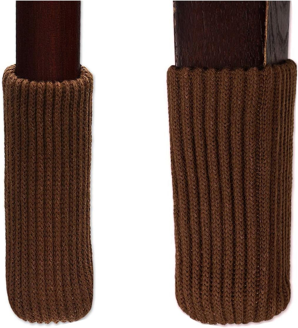 20 Pcs Knitting Wool Chair Leg Socks Furniture Sliders Floor Protectors