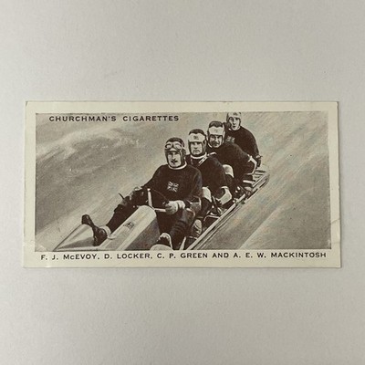 Churchman s Zigaretten. Kings Of Speed. Nr.43. McEvoy, Spind, grün, Mackintosh